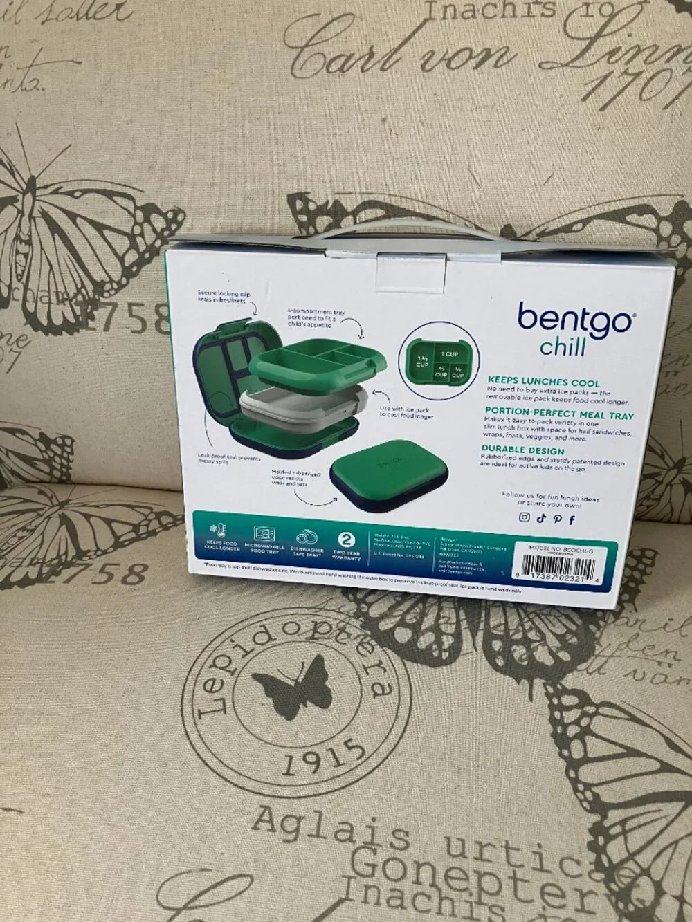 BPA -FREE!!! Bentgo Chill Linch Box